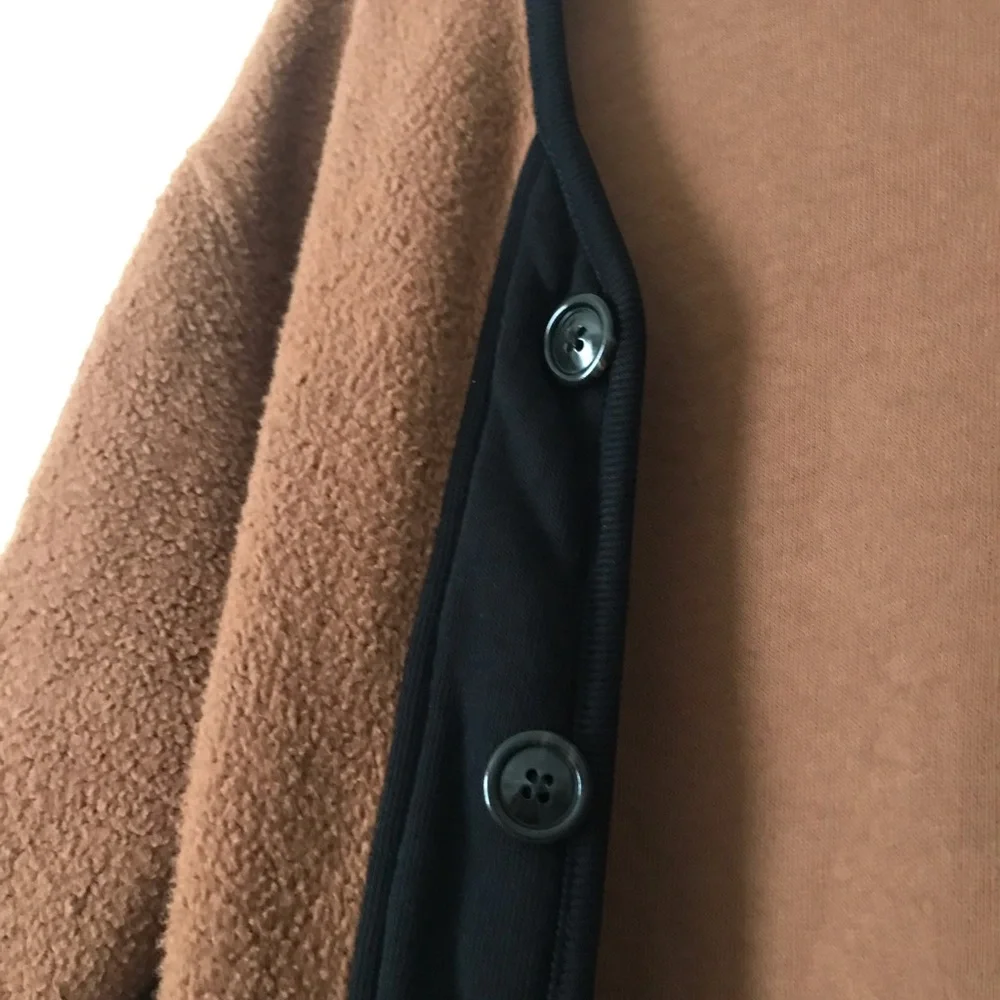 KOTN Fleece Cardigan - Picture 4 of 9